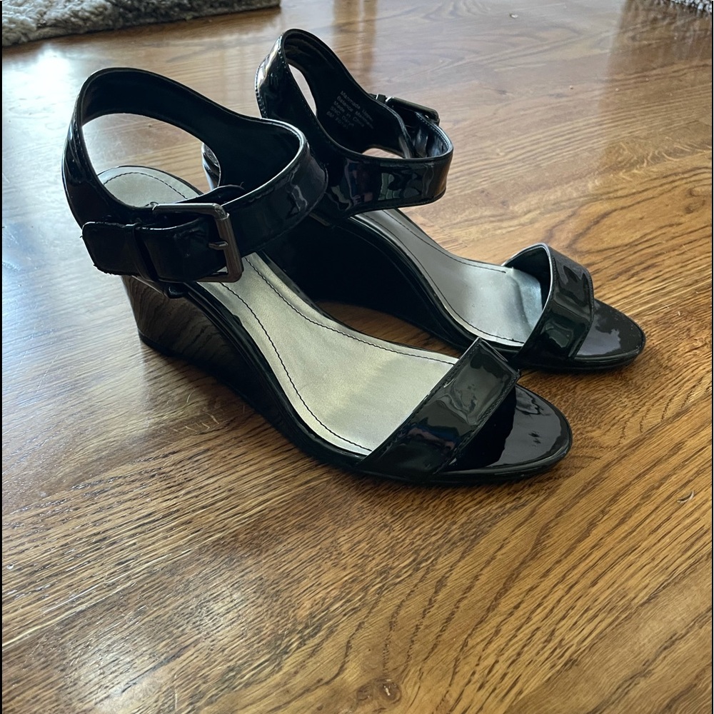 Style & Co Patent Sandals, Size 8M